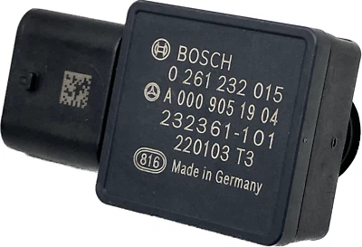 Pressure Sensor Brake Vacuum Sensor A0009051904 Mercedes Benz 167 205 213 238 - Image 1 of 4