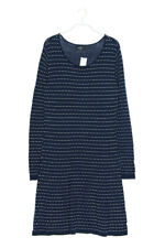 GINA BENOTTI Knit Dress Knit Stripes D 40 navy blue