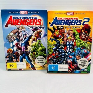 Ultimate Avengers: The Movie (2006) Ultimate Avengers 2 Animated Movie Bundle - Picture 1 of 4