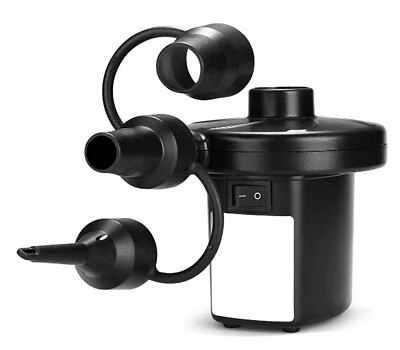 Compressore Gonfiatore Elettrico Portatile Pompa 240V Adattatori Accendisigari - Immagine 1 di 4