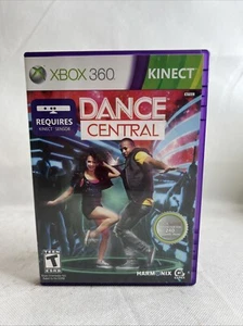 Dance Central (Microsoft Xbox 360, 2010) CIB Complete Video Game W/ Manual - Picture 1 of 5