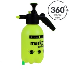 Pulverizador De Pressão 2L de alta potência Heavy Duty Gatilho água Spray 4.5 Pint capacidade