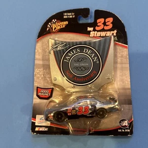 Tony Stewart James Dean 2005 #33 Busch Ser. Coche circular ganador capó magnético 1/64 - Imagen 1 de 2