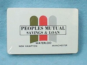 Cards Peoples Mutual   - Waterloo, IA  - bx2 - Picture 1 of 1