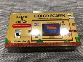 Nintendo Game and Watch Super Mario Bros Electronic Handheld IN HAND SHIPS TODAY