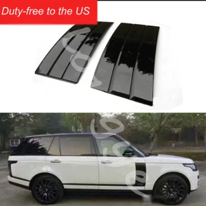 Parrilla de malla de ventilación lateral para Land Rover Range Rover 2018-2022 negra - Imagen 1 de 8