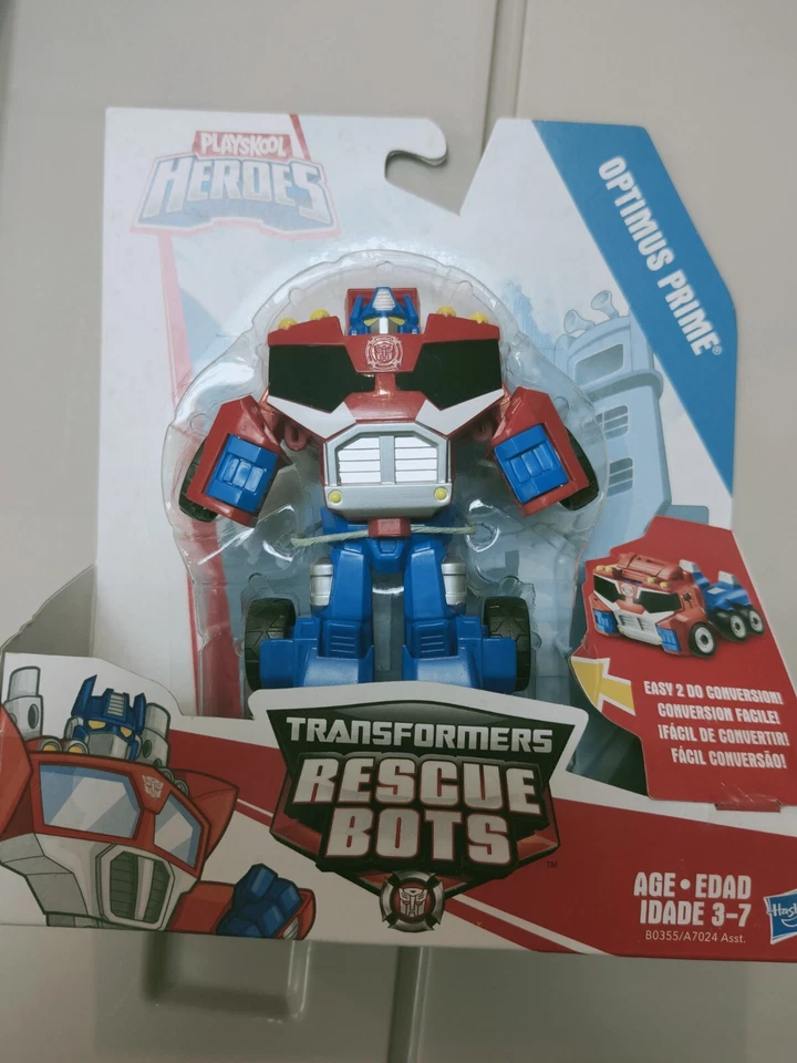 Transformers Rescue Bots Optimus Prime Truck Playskool - Image 1 of 1