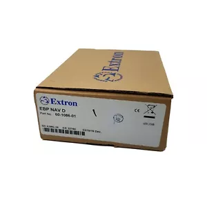 Extron EBP NAV D eBUS Button Panel with Transport Control PN 60-1086-01 - Picture 1 of 3