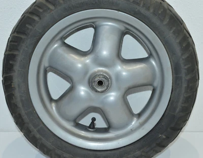 YAMAHA TEOS XN 125 MBK DOODO VORDERREIFEN VORDERRAD REIFEN RAD FELGE VORNE WHEEL - Bild 1 von 4