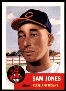 1991 Topps Archives 1953 Sam Jones . Cleveland Indians #6