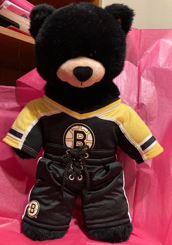 Boston Bruins Build A Bear With Jersey And Pants Cover
