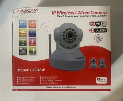Cámara IP inalámbrica/con cable FOSCAM (Modelo FI8916W) Foto 1 de 2
