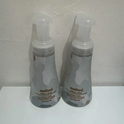 Method Balsam Berry Foam Lavar à Mão 10 Oz Cada Lote de 2 Frascos Deco Bomba - Imagem 1 de 3