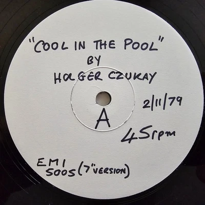 Holger Czukay (e) Cool In The Pool - Rare 1979 Ex Con Avantgarde Disco Promo 12" - Image 1 of 4