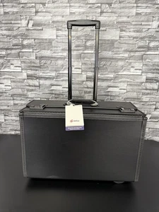 Stebco Tufide Rolling Catalog Case Vinyl Black 251622BLK - Picture 1 of 7