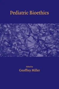 Pediatric Bioethics by Miller - Picture 1 of 1