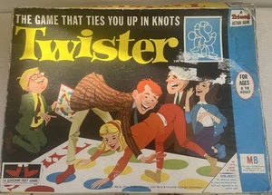 1966 MB Arrow Games Twister retro board game vintage - Picture 1 of 2