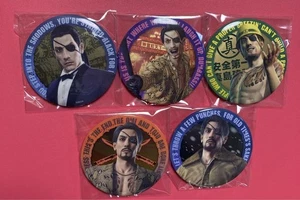 Insignia de lata Yakuza Majima Goro - Imagen 1 de 1