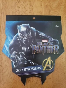 Set Adesivi Ufficiale Marvel Comics Avengers Black Panther Confezione 300 Decalcomania Nuovo - Foto 1 di 4