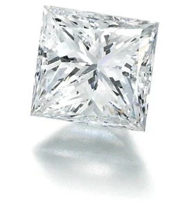 Lab-Grown CVD Loose Diamond 4.4 Ct D-Color Princess Cut FL-Clarity Gemstone 5NSE - Picture 1 of 15