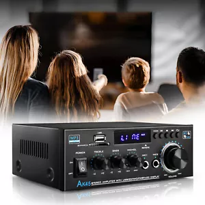 HiFi-Verstärker AK45 Mini Bluetooth Stereo-Audioverstärker Receiver 2 Kanäle - Bild 1 von 10