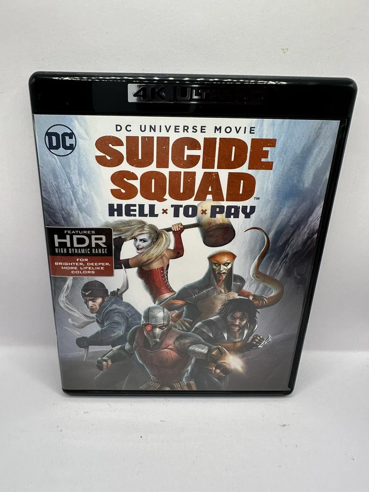 SUICIDE SQUAD - HELL TO PAY  (4K ULTRA HD) - Blu Ray -Region free - Image 1 of 3