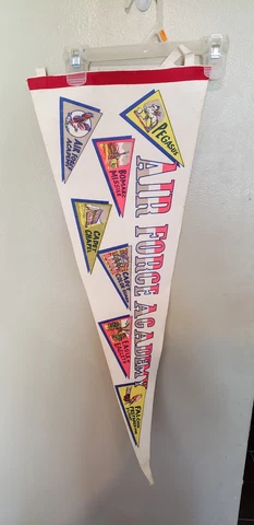 AIR FORCE ACAMDEMY NCAA BIG 10 RETRO VINTAGE FELT PENNANT 6/23/23 Cover