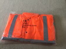 Orange Road Safety Jacket Size large