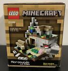RARE NIB LEGO 21105 Minecraft Micro World The Village Factory Sealed Micromobs