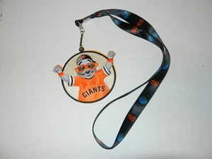 SF GIANTS LOU SEAL LANYARD #5 of 6 PATCH SGA 2016 by AT&T LAND YARD - Picture 1 of 1