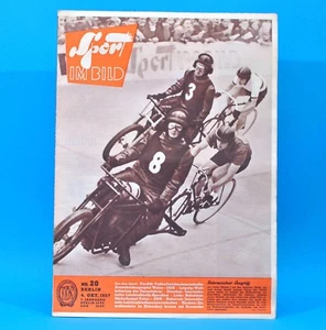 DDR Sport im Bild 20 1957 Leichtathletik Schwimmen Fußball Wasserskilauf Dresden - Bild 1 von 1