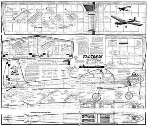 Carl Goldberg Falcon 56 mk1 model plan - Picture 1 of 1