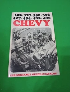 Chevy Performance Guide & Cat. 302,327,350,396,427,454,482,496,XL-1 Rare -1969 - Picture 1 of 3