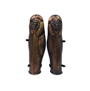 Larp Armor, Classical Lion greek roman style greaves - Picture 1 of 9