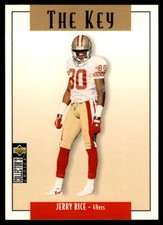 1995 Collector's Choice Update #U84 Jerry Rice K 49ers *1217