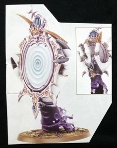 Incantesimi Infiniti Edoniti Slaanesh SPECCHIO IPNOTIZZANTE Warhammer Age Incantesimo Sigmar - Foto 1 di 2
