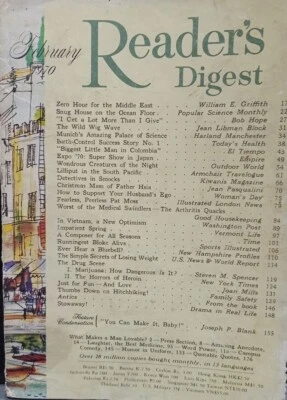 Readers Digest - February, 1970 - Image 1 of 4