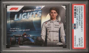 2024 Topps cromo F1 Logan Sargeant enciende las luces #TUTL10 PSA 10 gemas como nuevo - Imagen 1 de 2