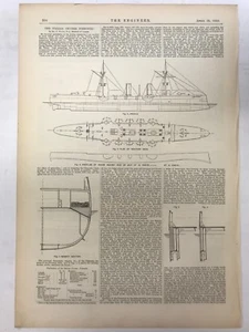 The Italian Cruiser: The Engineer 1889 - Picture 1 of 2