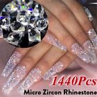 Zircon Conical Crystals Manicure Decor Nail Micro Rhinestones Loose Rhinestones