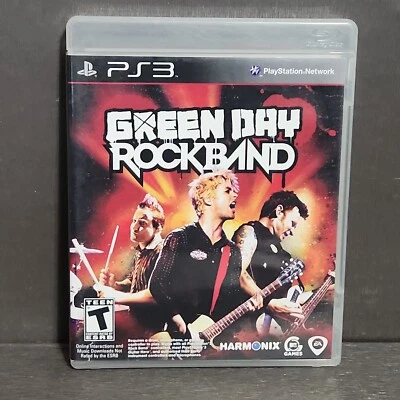 Green Day Rock Band PlayStation 3 PS3 Complete  - Image 1 of 4