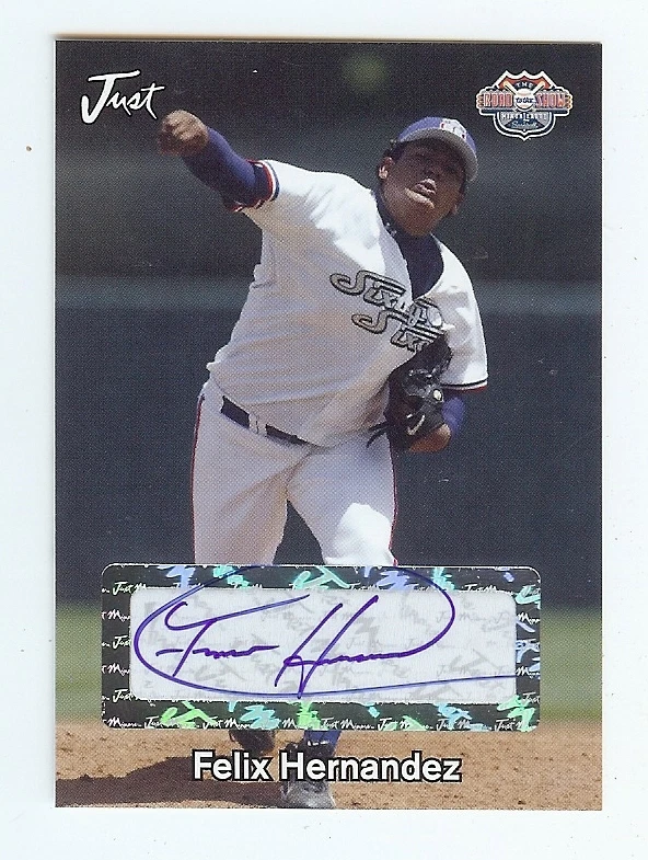 FELIX HERNANDEZ 2005 "Road To The Show" Certified  #'d AUTOGRAPH xx/50 - Image 1 of 1