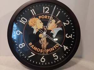 Porto Ramos - Pinto Uhr von Sterling & Noble. Schwer zu finden. 15 1/2" quer - Bild 1 von 3