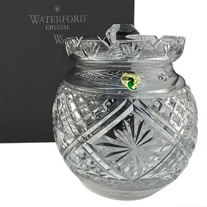 Waterford Crystal SAMUEL MILLER Biscuit Cookie Barrel Jar 1999 Private Society - Picture 1 of 14