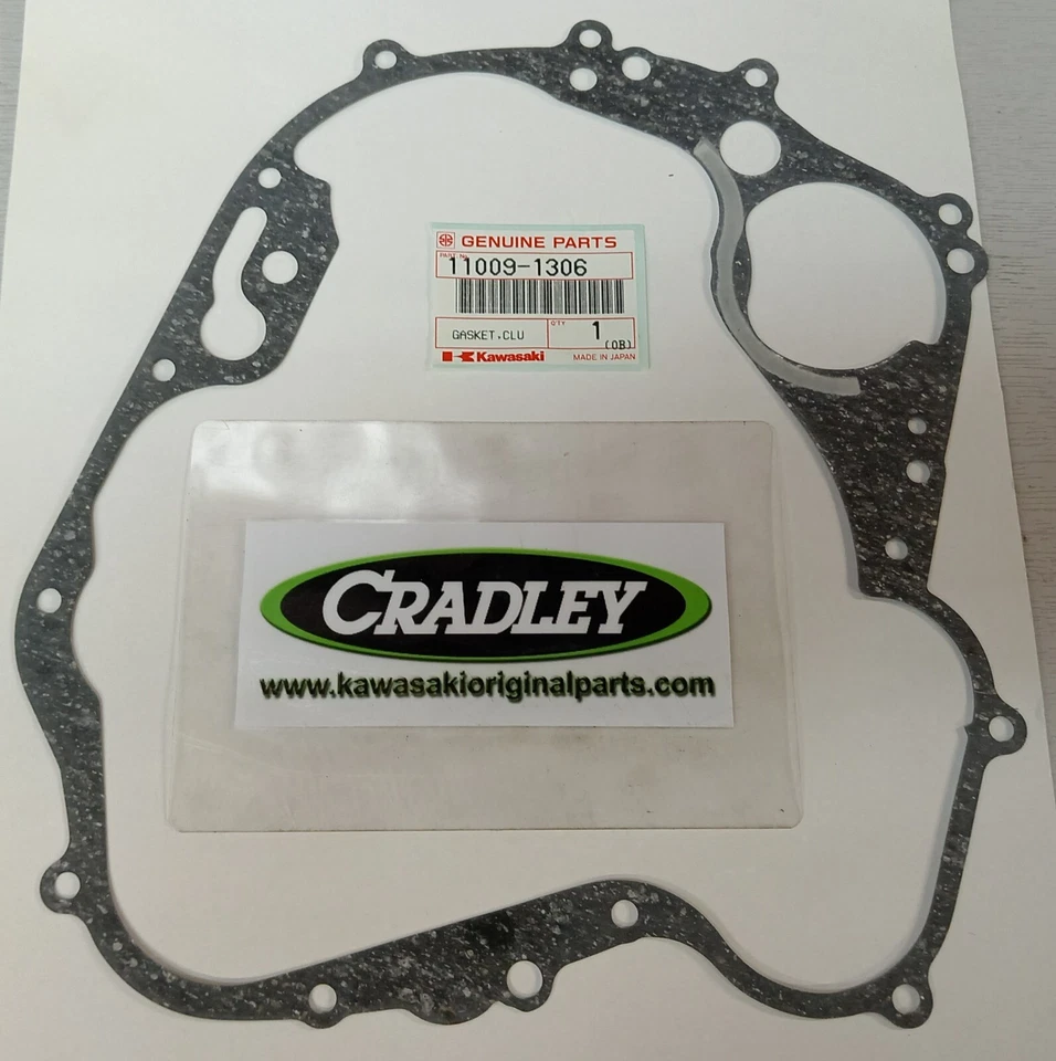 Junta de cubierta de embrague modelo EE. UU. Kawasaki Z250 W1 LTD NUEVO, PN 11009-1306 FABRICANTE DE EQUIPOS ORIGINALES Foto 1 de 1