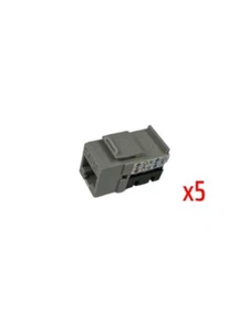 Gato Keystone Gris Cat5E (Juego de 5) - Imagen 1 de 2