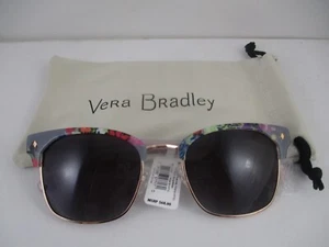 VERA BRADLEY SUNGLASSES KEATON HOPE BLOOMS *NEW W/POUCH* - Picture 1 of 4
