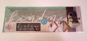 Plaid Folkart Sign Shop Mesh Stencils- Kindness Matters - NEW - Picture 1 of 2