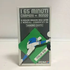 CAMPIONI DEL MONDO VIDEOCASSETTA MONDIALI CALCIO ITALIA 90 SANDRO CIOTTI VHS - Bild 1 von 5