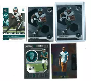 2021 Panini Devonta Smith 5 Card Rookie Lot! Philadelphia Eagles - Picture 1 of 2